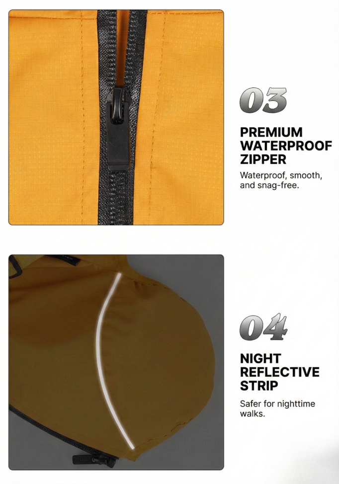 The Reflective Rain Jacket