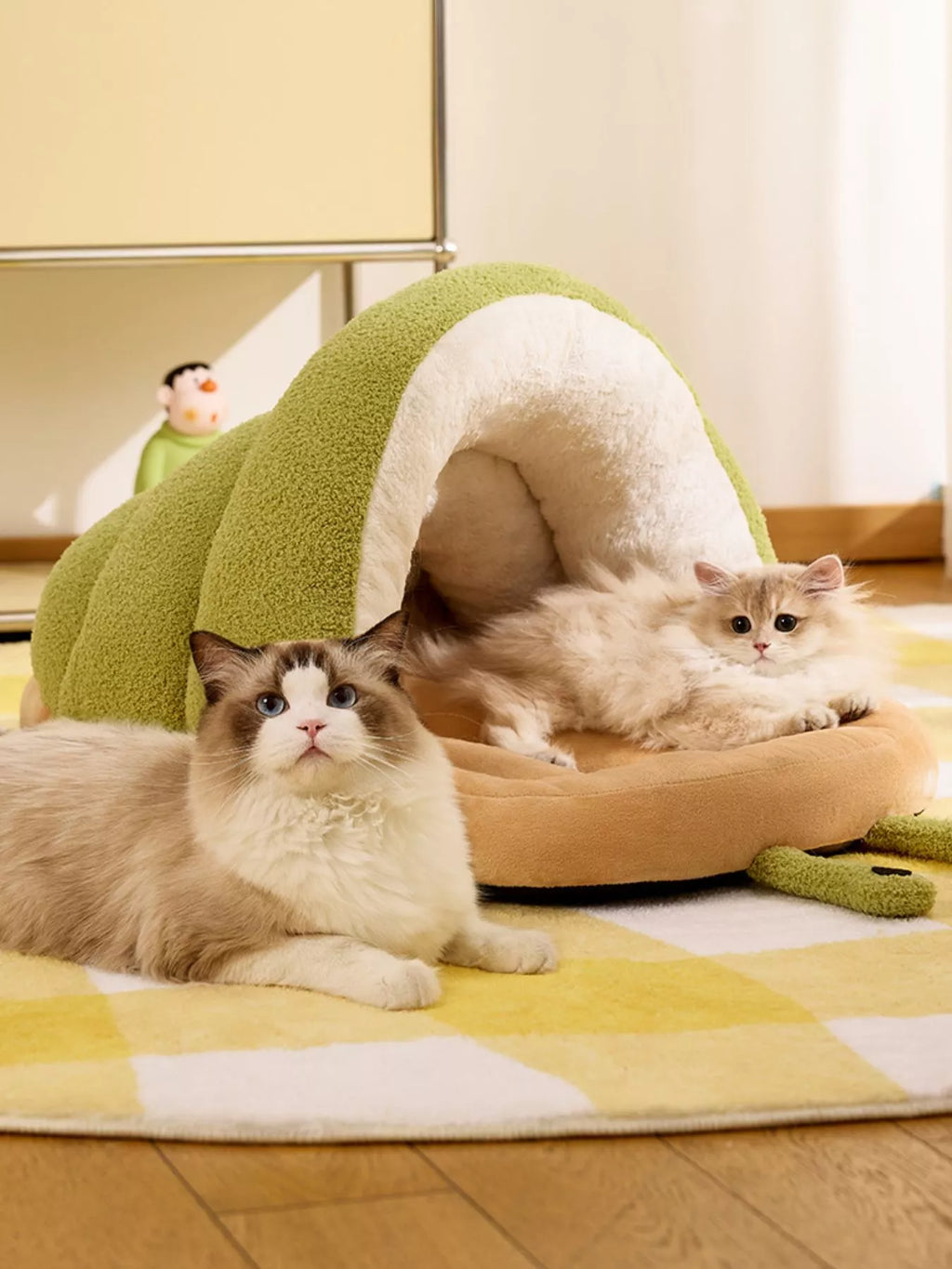 The Caterpillar Plush Nest
