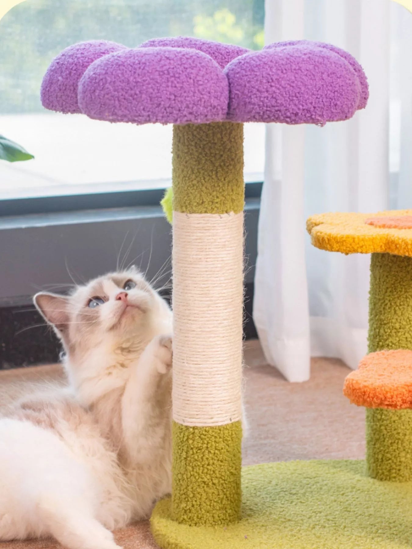 The Flower Cat Tree