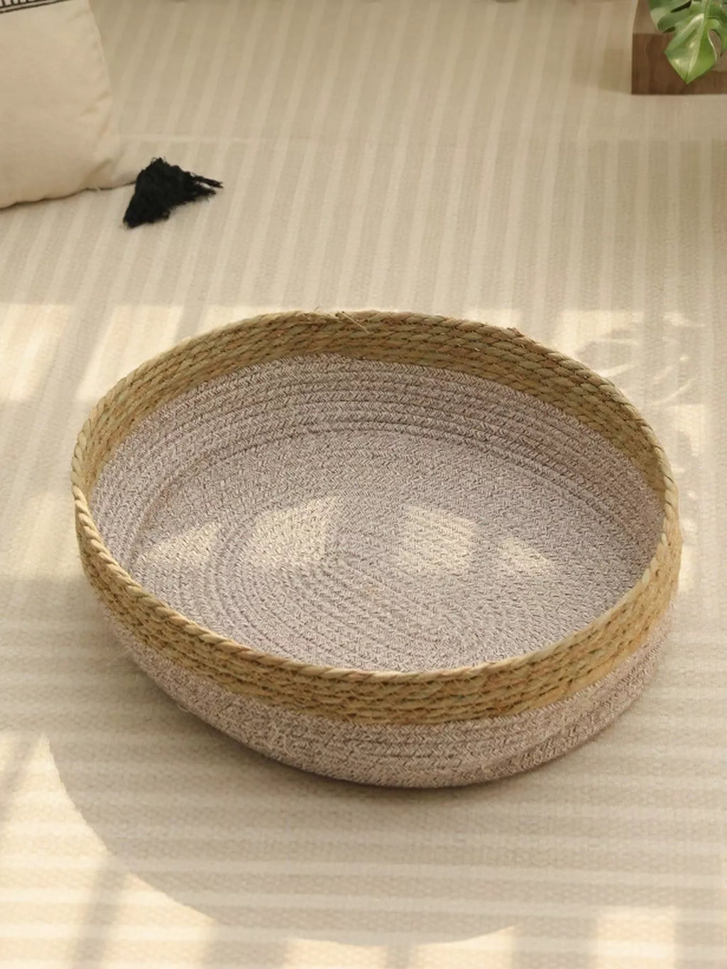 The Woven Rattan Cat Nest