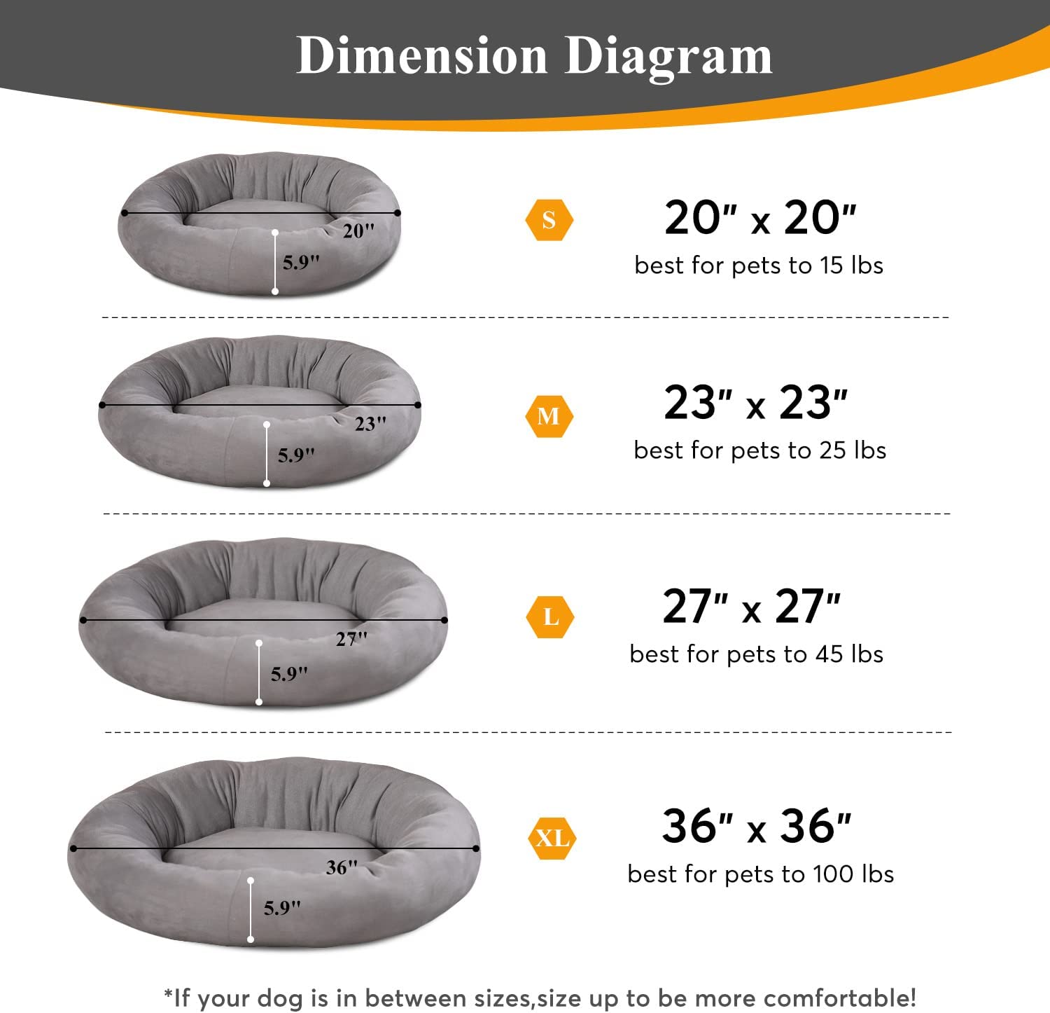 The Cozy Donut Bed