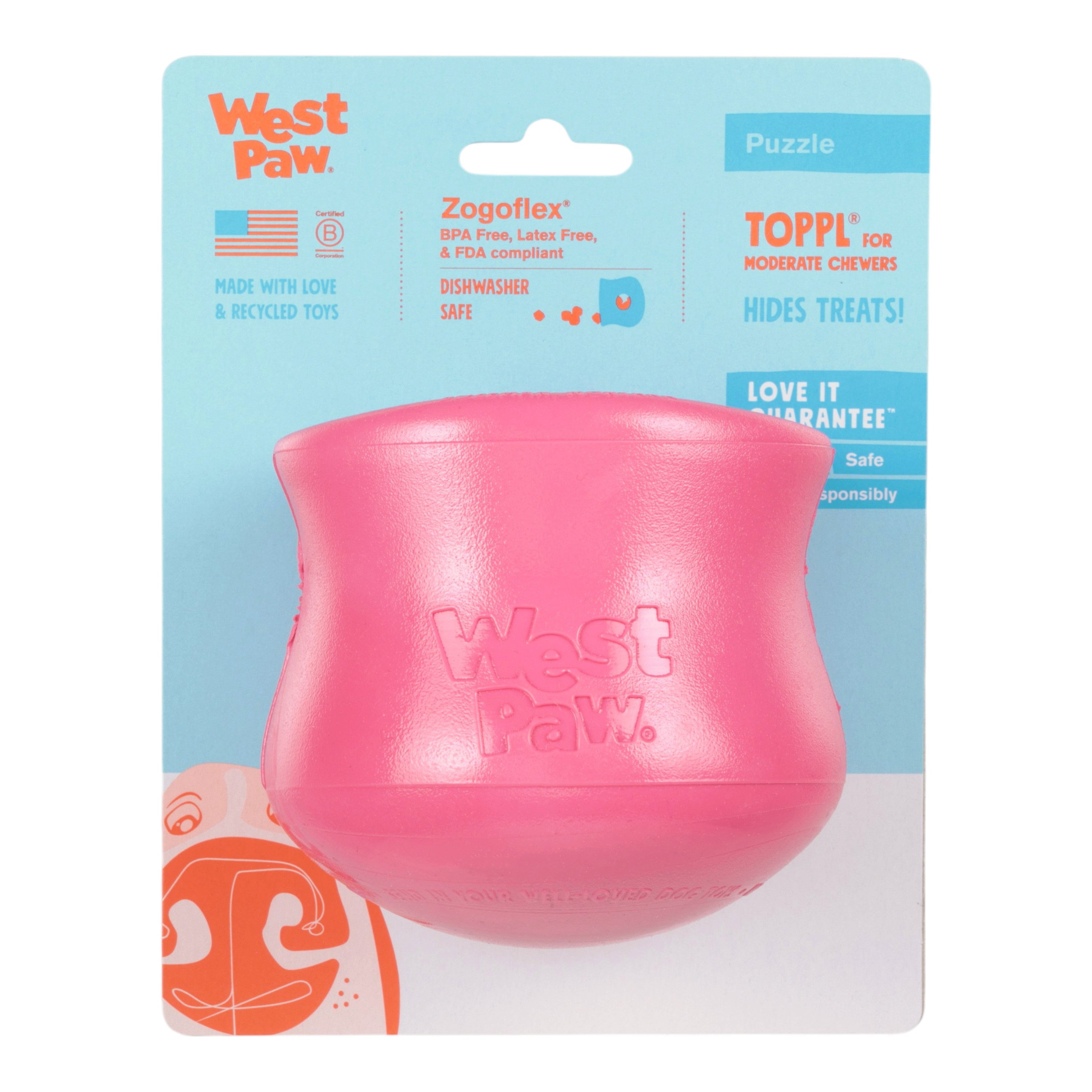 The Toppl Puzzle Toy, Geranium