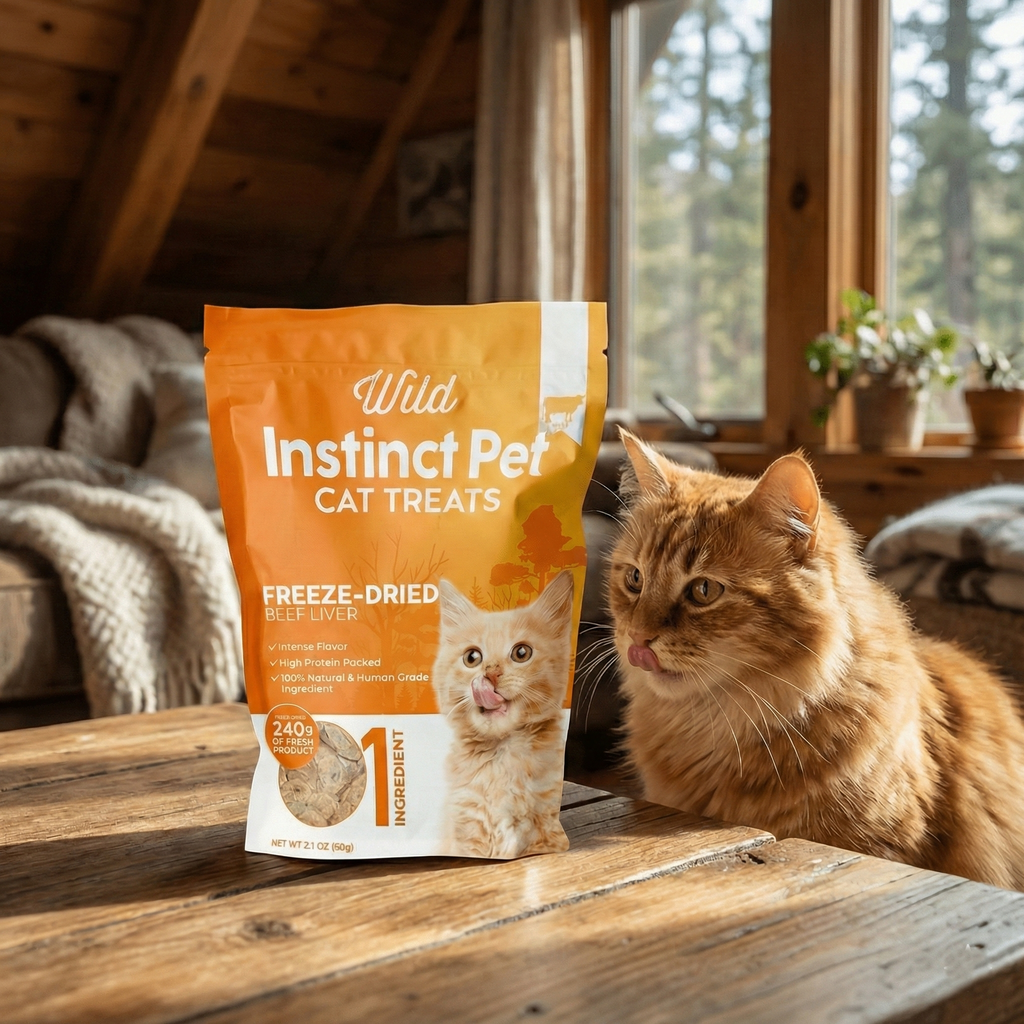 The Freeze-Dried Beef Liver for Cats