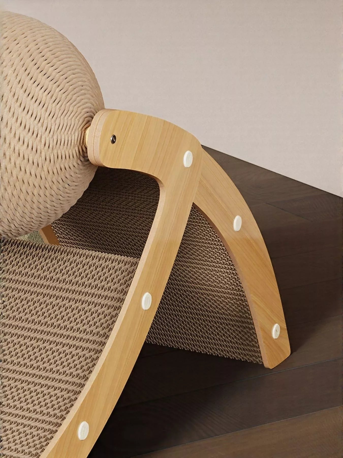 The Ball & Ramp Cat Scratcher