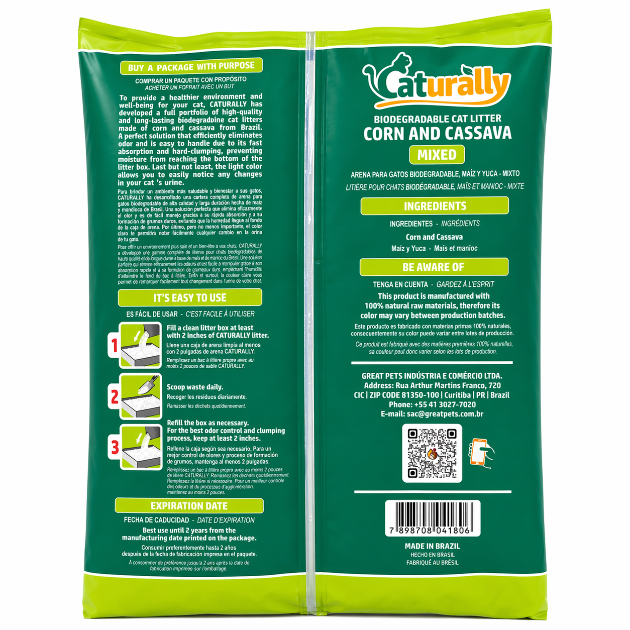 The Natural Clumping Cat Litter